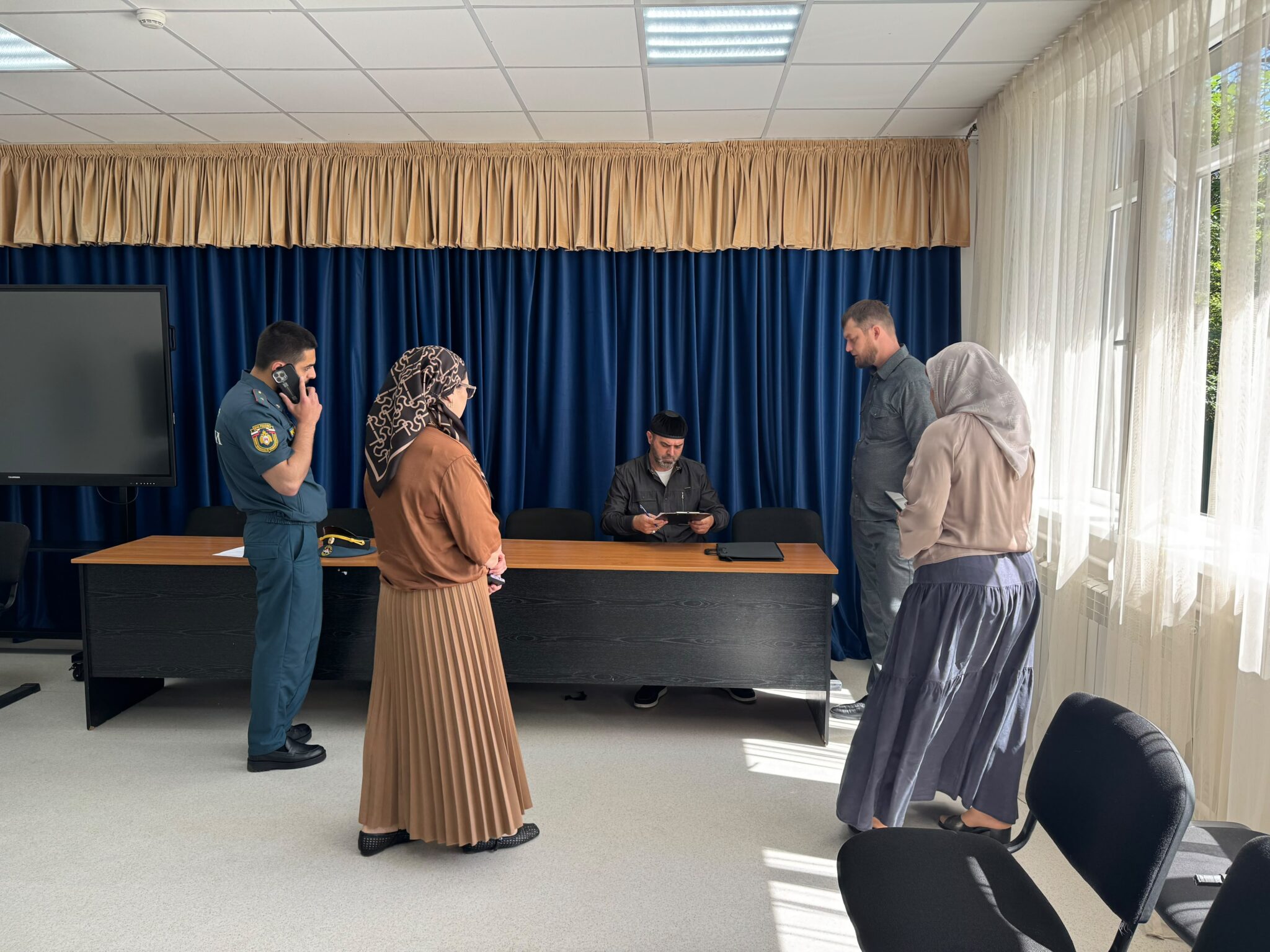 В Чеченской Республике проверяют готовность помещений для голосования